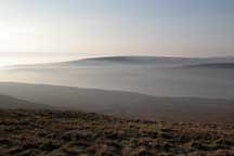 ingleborough at sunset