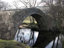 ivelet bridge over the river swale